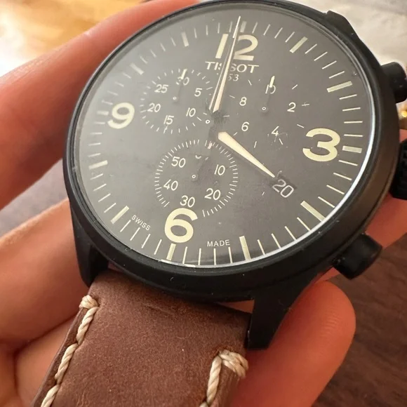 Tissot Black and Brown Chrono XL Men’s Watch